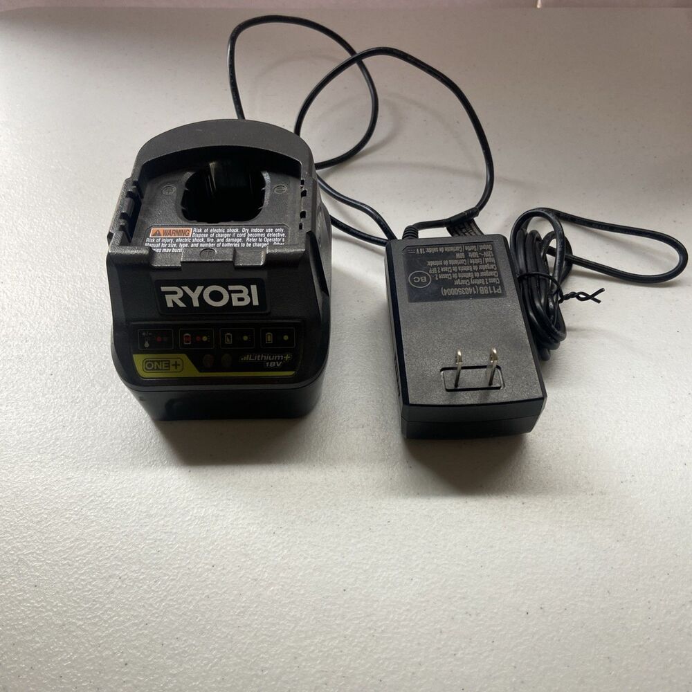 Ryobi P118B 18V ONE+ 18-Volt ONE+ Lithium-Ion Battery Charger